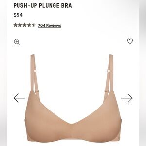 Skins Push Up Plunge Bra